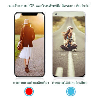 รีโมทคอนโทรล Bluetooth ไร้สายขนาดเล็ก ชัตเตอร์เซลฟี่ Bluetooth พร้อมใช้งานสำหรับ iOS และ Android
