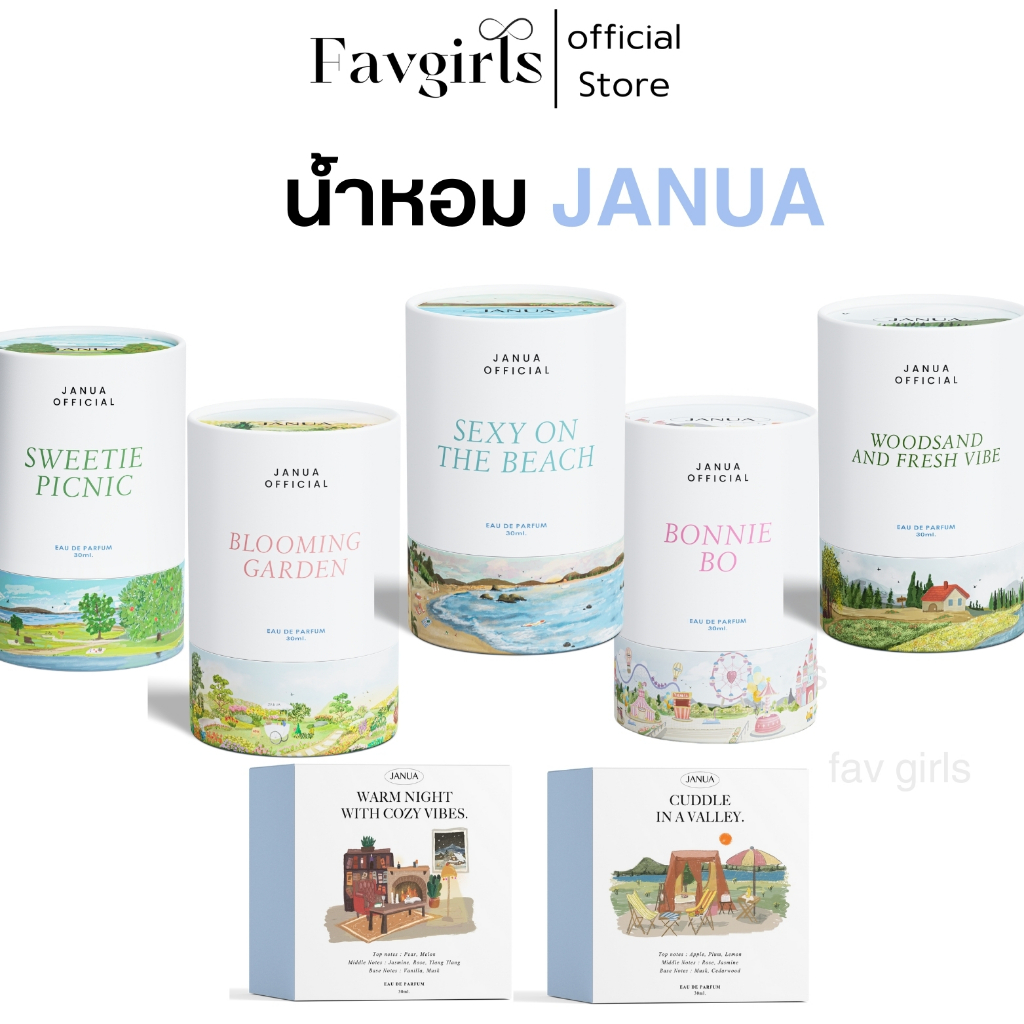 (ส่งฟรี/พร้อมส่ง) น้ำหอมแจนยัวร์ JANUA น้ำหอมรุ่นใหม่พร้อมกล่องกลม ปี 2023 ขนาด 30 ml. ของแท้