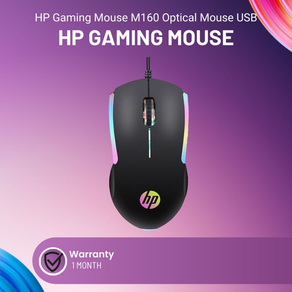 HP Gaming Mouse M160 Optical Mouse USB