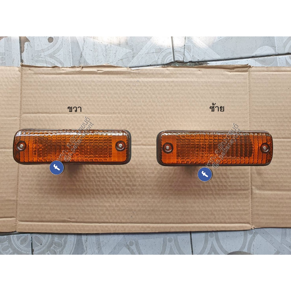 ไฟกันชน Honda Accord 1988 ฝาส้ม