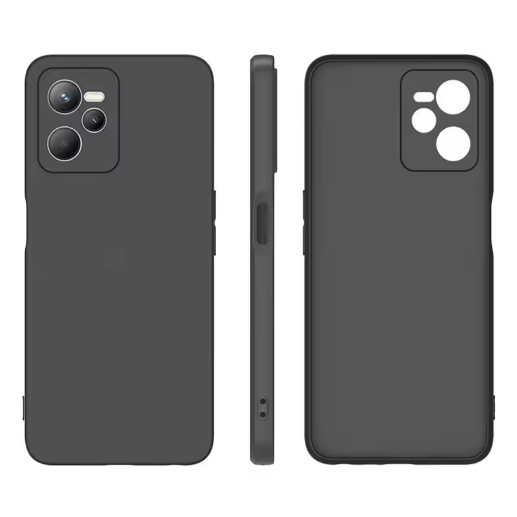 Case Realme Note50 เคสโทรศัพท์ เรียวมี เคสนิ่ม tpu สีดํา ซิลิโคน สวยและบาง พร้อมส่งจากไทย