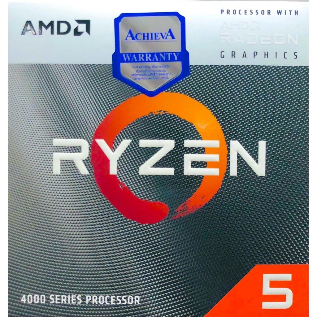 CPU (ซีพียู) AMD RYZEN 5 4600G 3.7 GHz (SOCKET AM4) มือสอง
