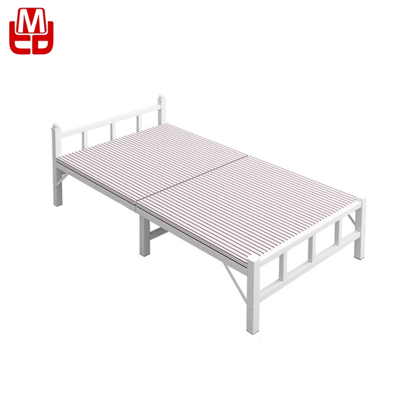 single bed Nursing bed เตียงไม้พับได้ เตียงเดี่ยวสำหรับนอนกลางวัน เตียงแบบพกพา ไม่ต้องติดตั้ง เตียงขนาดเตียงนอนพับได้ เต