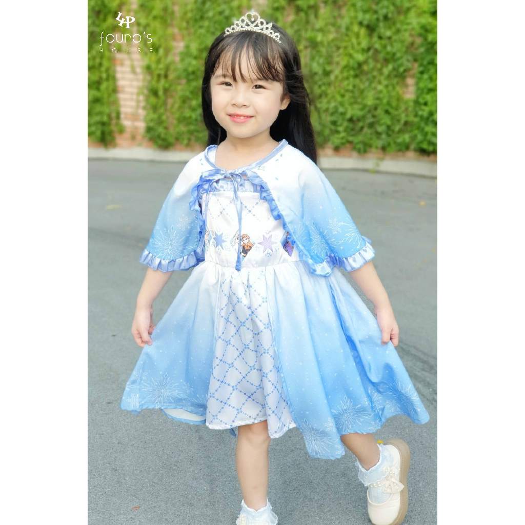 DISNEY PRINCESS : 070054 เดรสเด็กลิขสิทธิ์แท้