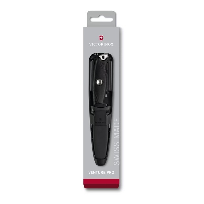 Victorinox Venture Pro Fixed-Blade Knife with Sheath and Belt Carry Loop (3.0903.3F) | มีดพก เดินป่า พร้อมฝักและสายคล้อง — صورة 8