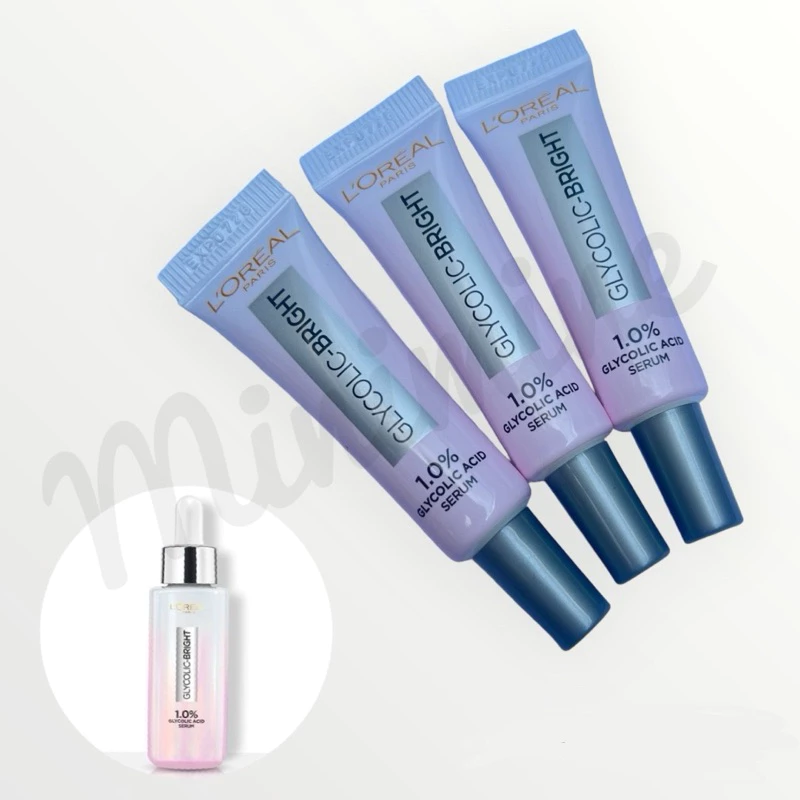 (รุ่นใหม่ MELASYL) L'Oreal Glycolic-Bright Glowing Tester ขนาด 7.5 ml