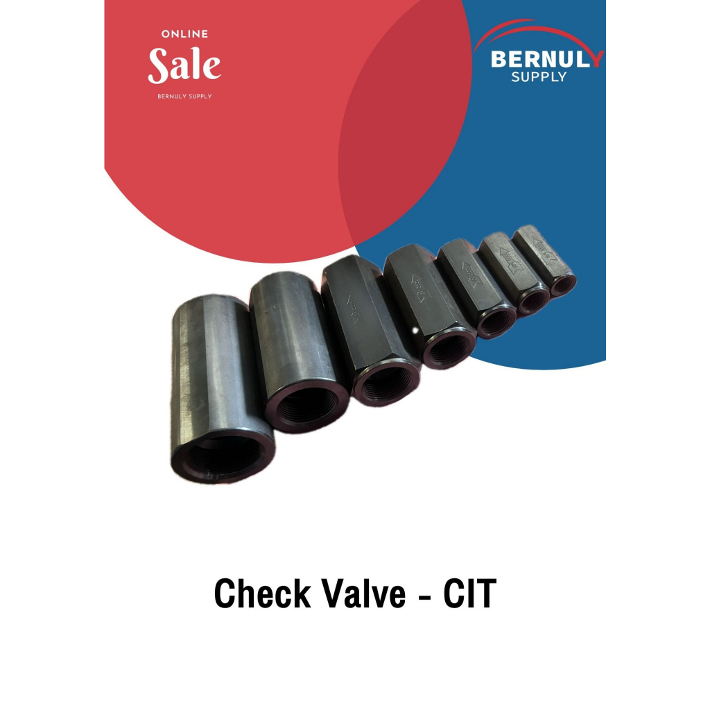 Check Valve วาล์วกันกลับ HYDROME รุ่น CIT ของแท้