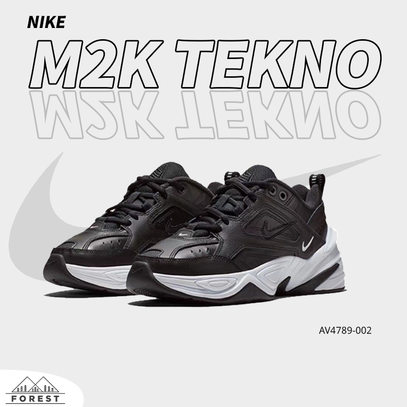 ของแท้100% NIKE M2K TEKNO AV4789-002/AV4789-104/BQ3378-002/BQ3378-100รองเท้าผ้าใบ
