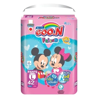 Goon กูนน์เฟรนด์ และพาวเดอร์ผ้าอ้อมเด็กสำเร็จรูป รุ่น เดย์&ไนท์ กลิ่นเบบี้ พาวเดอร์ แพ็ค 1 ห่อ