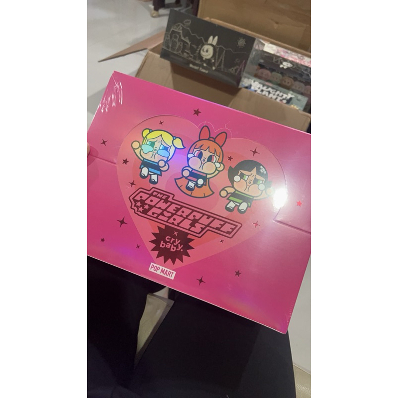 กล่องสุ่ม POPMART CRYBABY × The Powerpuff Girls พร้อมส่ง