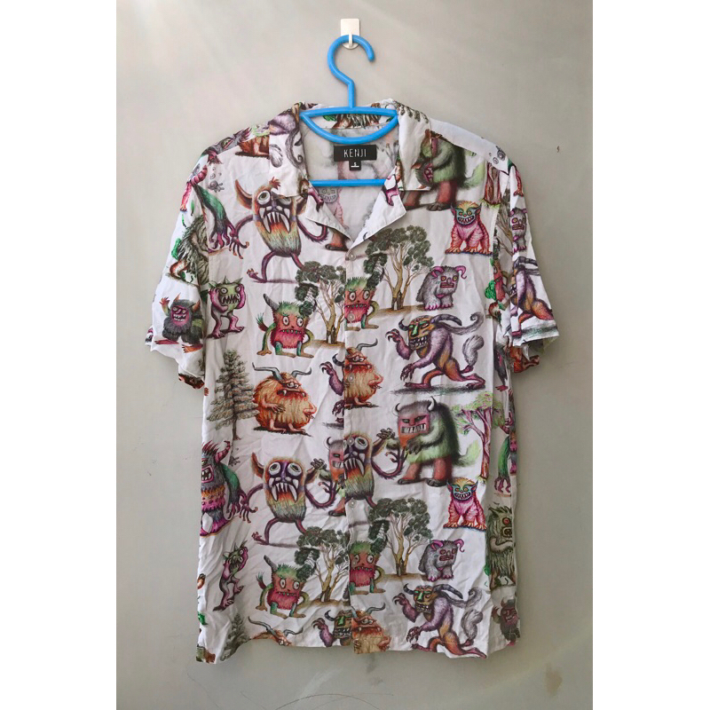 Kenji Wild Monster Hawaii Shirt