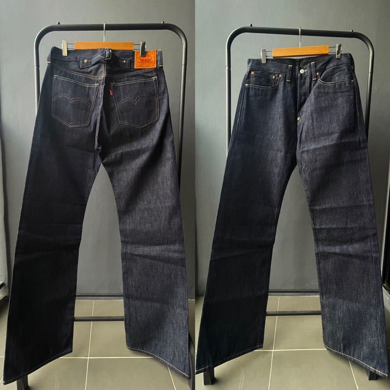 กางเกงยีนส์ LEVI'S LVC 1937 ริมแดง ผ้าดิบ LOT 501XX MADE IN USA