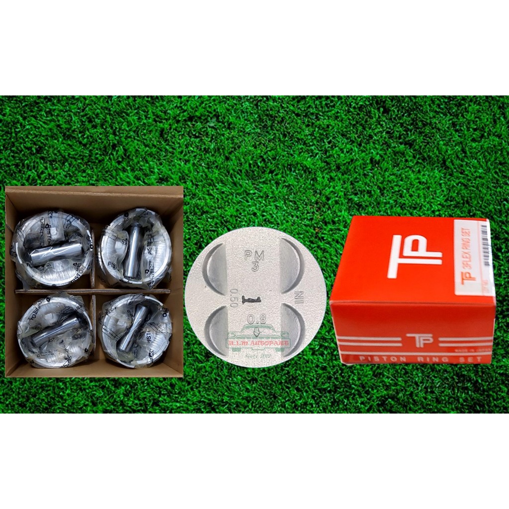 ลูกสูบ พร้อมแหวน  Honda Civic  D15B carburetor   #PM3