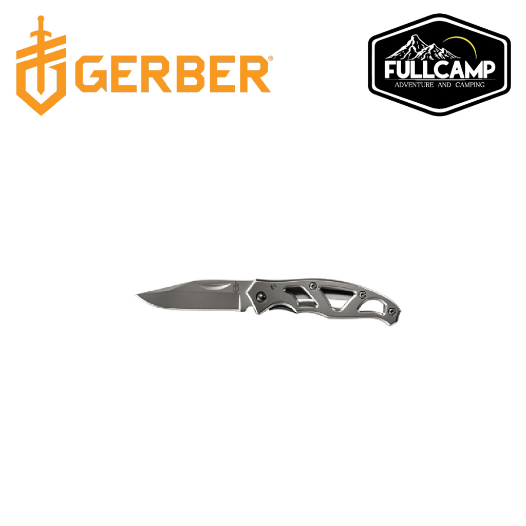 GERBER PARAFRAME MINI FE - STAINLESS STEEL มีดอเนกประสงค์ มีดพก มีดเดินป่า