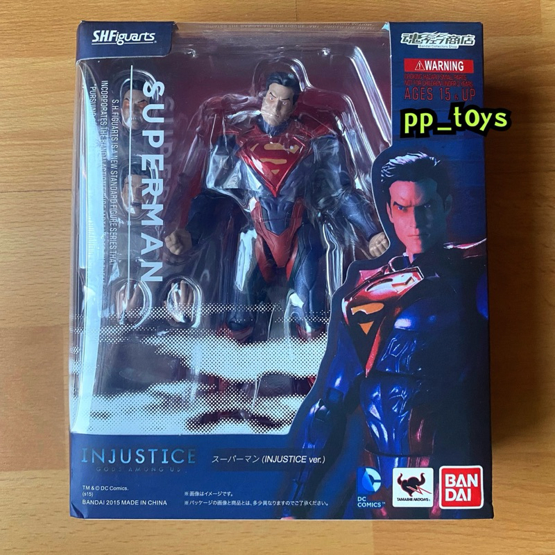 SHF Superman Injustice Gods Among us(ko.) โมเดล superman สเกล 1/12