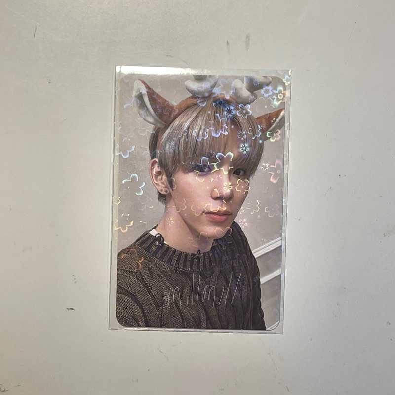 Photo Card RIIZE Pink Christmas การ์ด RIIZE พร้อมส่ง