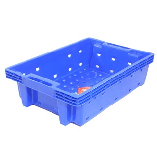 แพ็ค 15-20 ใบ ลังพลาสติก สามารถเข้าห้องเย็น เกรดโรงงานอุตสหา…