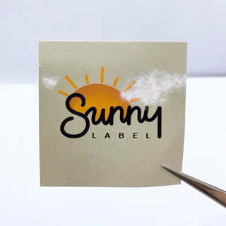 สติกเกอร์ Inkjet ขาวเงา(glossy inkjet paper sticker) สติกเกอร์กระดาษPhoto กันน้ำ50% ขนาด A4