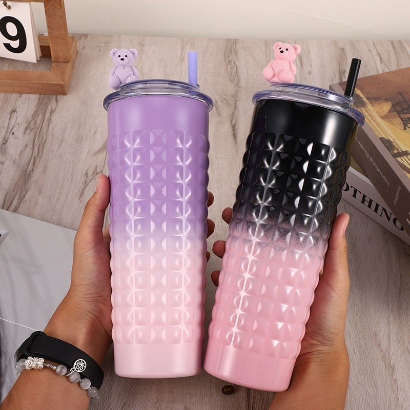 แก้วเก็บความเย็น (Durian bear) 750 ml. สีทูโทน รูปที่ 7