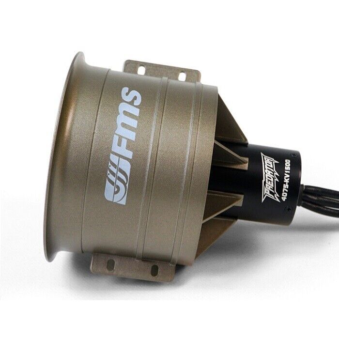 ดักแฟน EDF System: 90MM 12-BLADE 8S POWER SYSTEM WITH 4075-KV1500 MOTOR PRO METAL