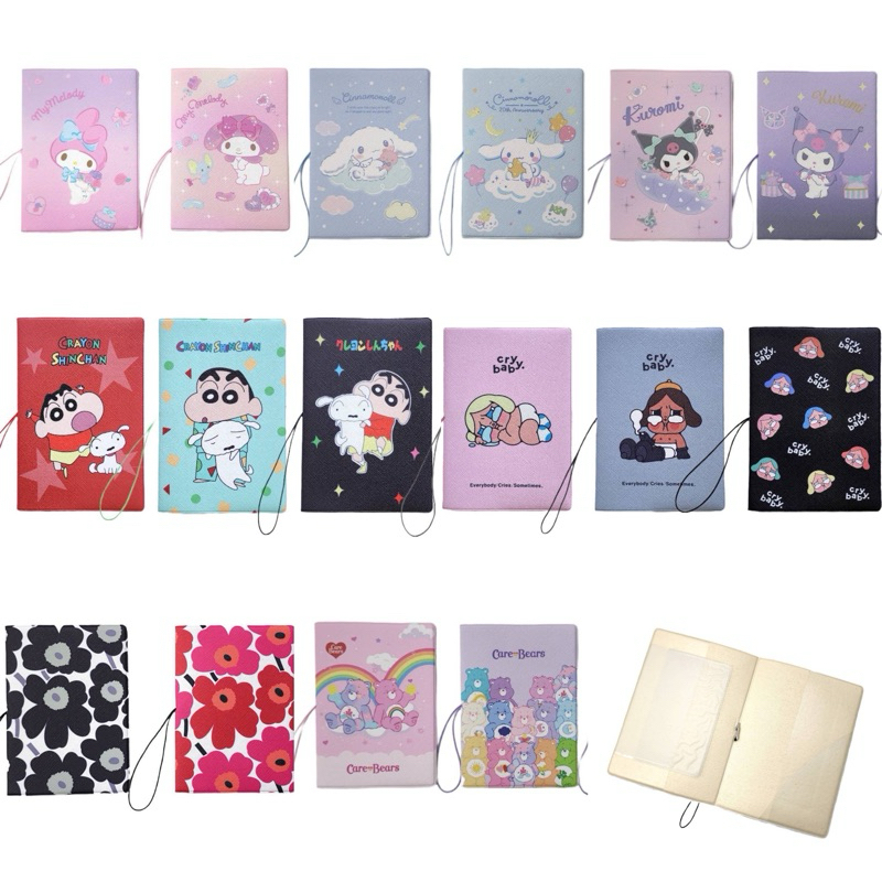 ปกพาสปอร์ต ลายน่ารัก มีช่องใส่บัตรและเอกสาร