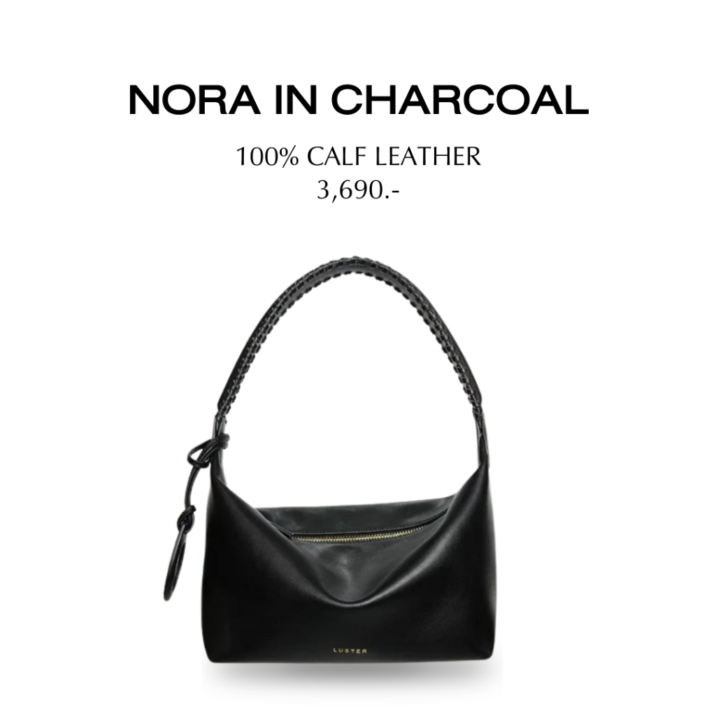 [กระเป๋าหนังแท้]Luster Nora Collection Shoulder Bag กระเป๋าสะพายหนังแท้ 100% มีให้เลือก 4 สี