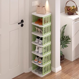 ชั้นรองเท้า เก็บรองเท้า ชั้นวางรองเท้า หลายชั้น ซ้อนได้หลายช…