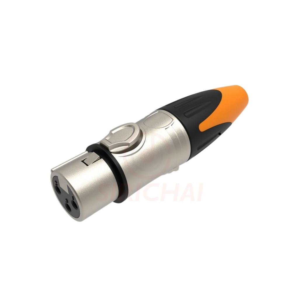 หัวแจ็ค XLR ปลั๊ก 3Pin (ตัวเมีย)