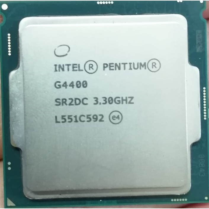 CPU Pentium G4400 3.3Ghz 2คอร์ 2เทรด / 14nm กราฟิก Intel® HD 510