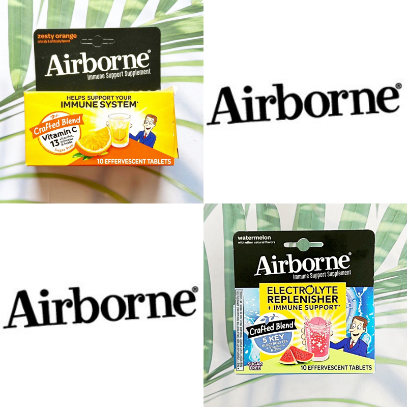 (AirBorne®) Blast of Vitamin C, Zesty Effervescent Tablets วิตามินซี เม็ดฟู่