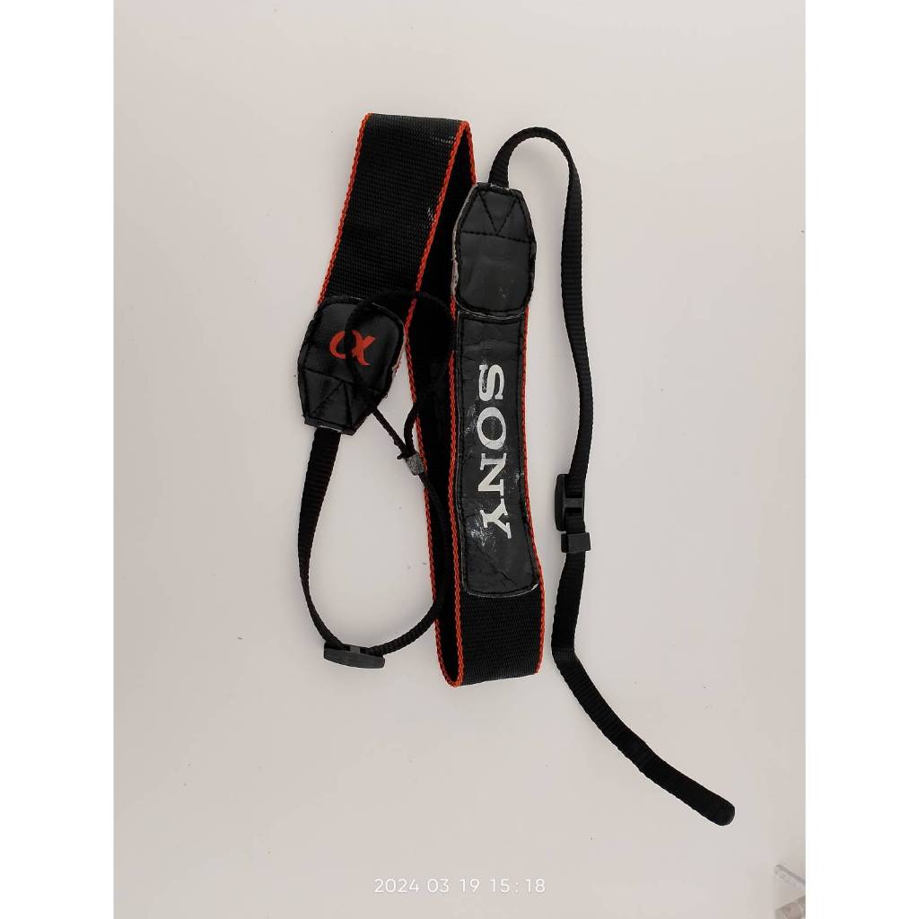 สายคล้องคอโซนี่ SONYแท้ 100% รุ่นเก่าวินเทจ ยุค 90 ILCE-,SLT,DSLR ใส่ได้ทุกตัว