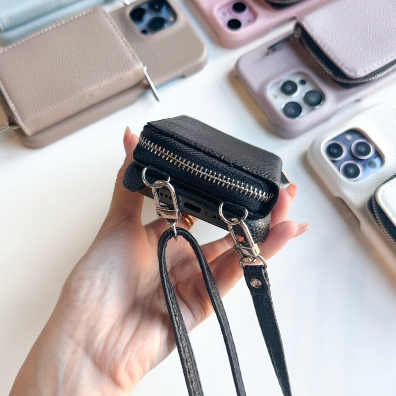 [i17] พร้อมส่ง👝 E2S31 เคสกระเป๋าสะพายซิปใส่บัตร(1)ใส่ของจุกจิกได้ 💶 ใช้แทนกระเป๋าได้ สำหรับ iPhone เคสไอโฟน 17Promax - รูปที่ 5