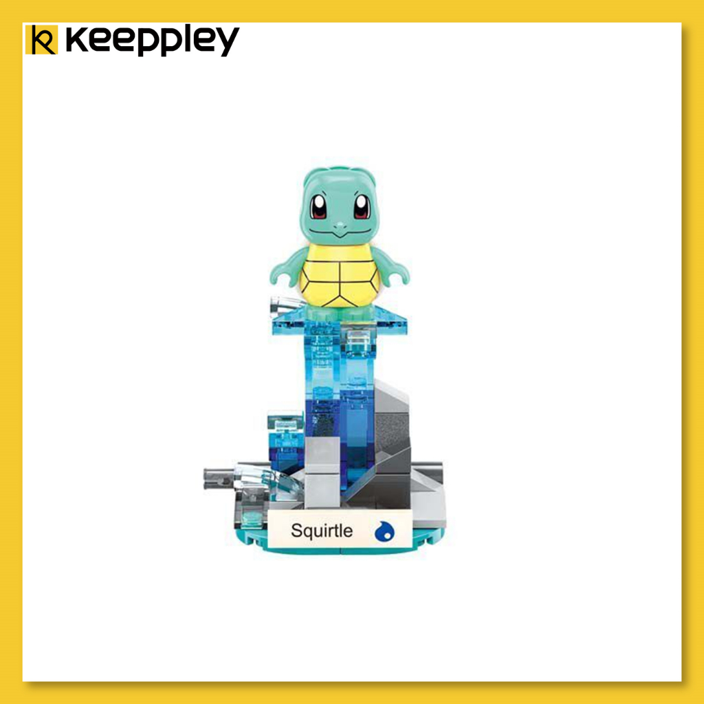Keeppley (คีปเพลย์) บริคตัวต่อ - Pokemon Mini Squirtle รหัส QMPKB0106 - รูปที่ 2