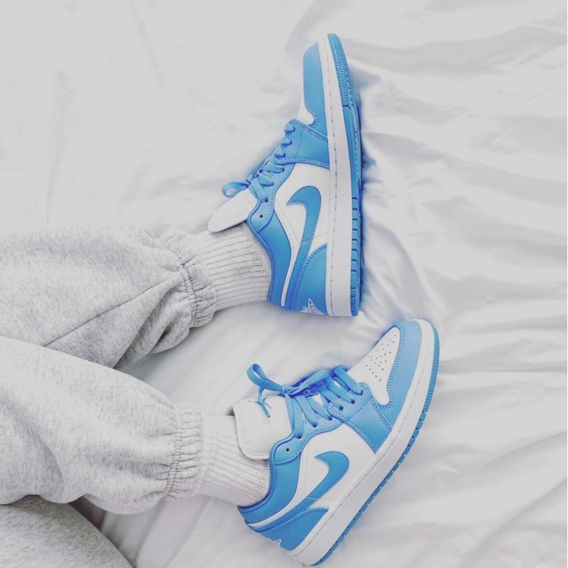 (พร้อมส่ง ของแท้ 100%) AIR JORDAN 1 LOW UNC (W)