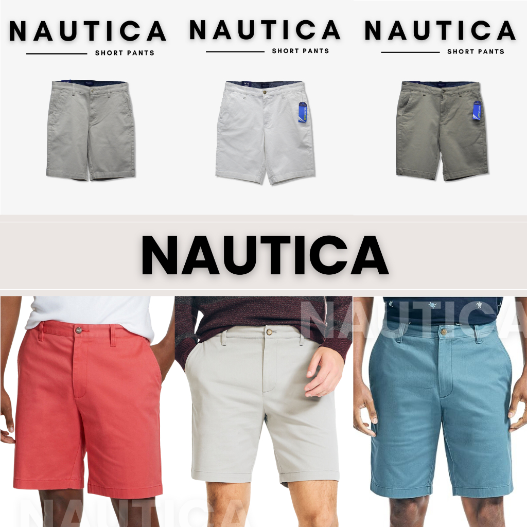 กางเกงขาสั้น Nautica (นูติก้า) สินค้าแบรนด์แท้นำเข้า (พร้อมส่ง) LP3-6