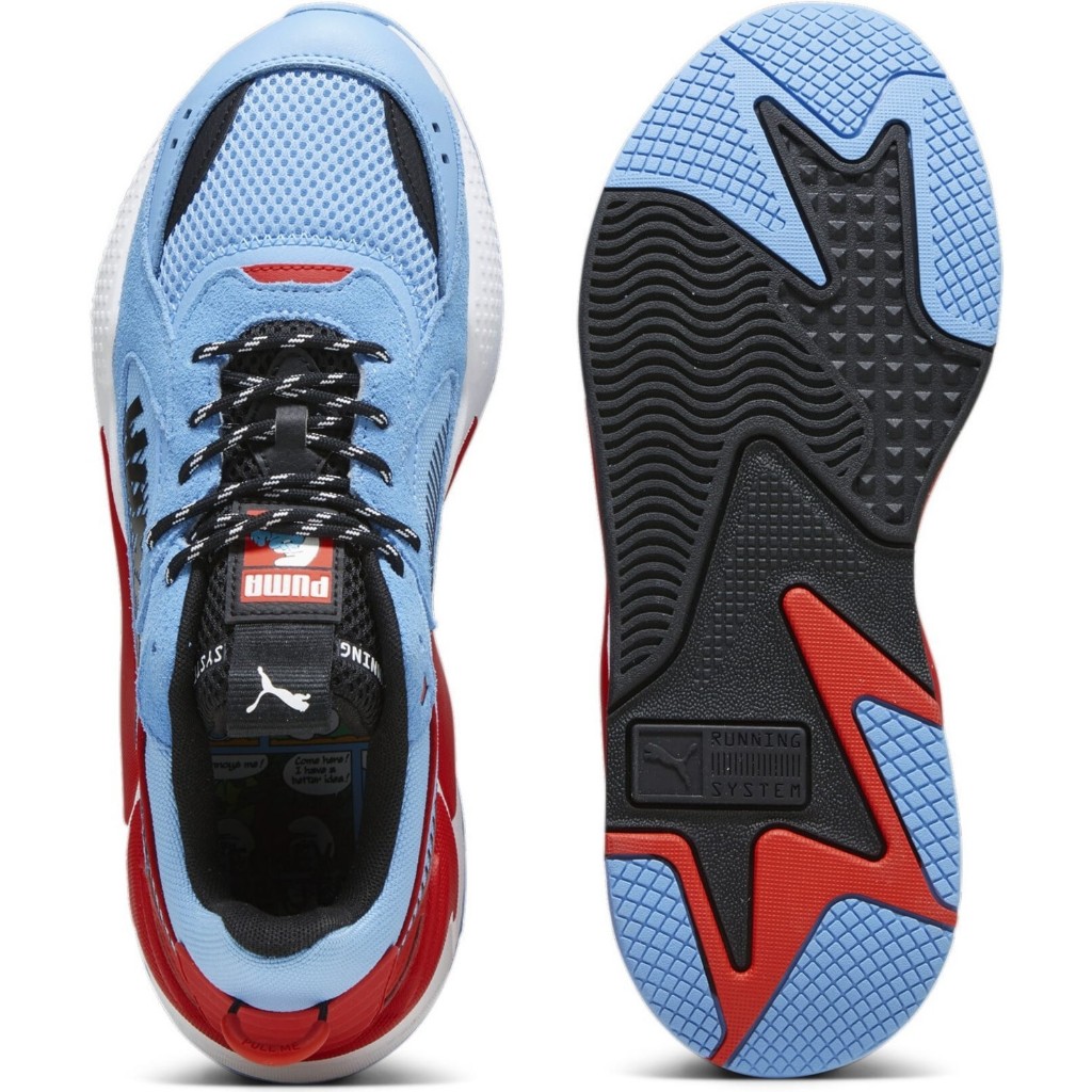 [ลด20% เก็บโค้ด 20XTRA1000] PUMA RS-X THE SMURFS รองเท้า พูม่า แท้ ผู้ชาย รองรับการวิ่งและออกกำลังกาย