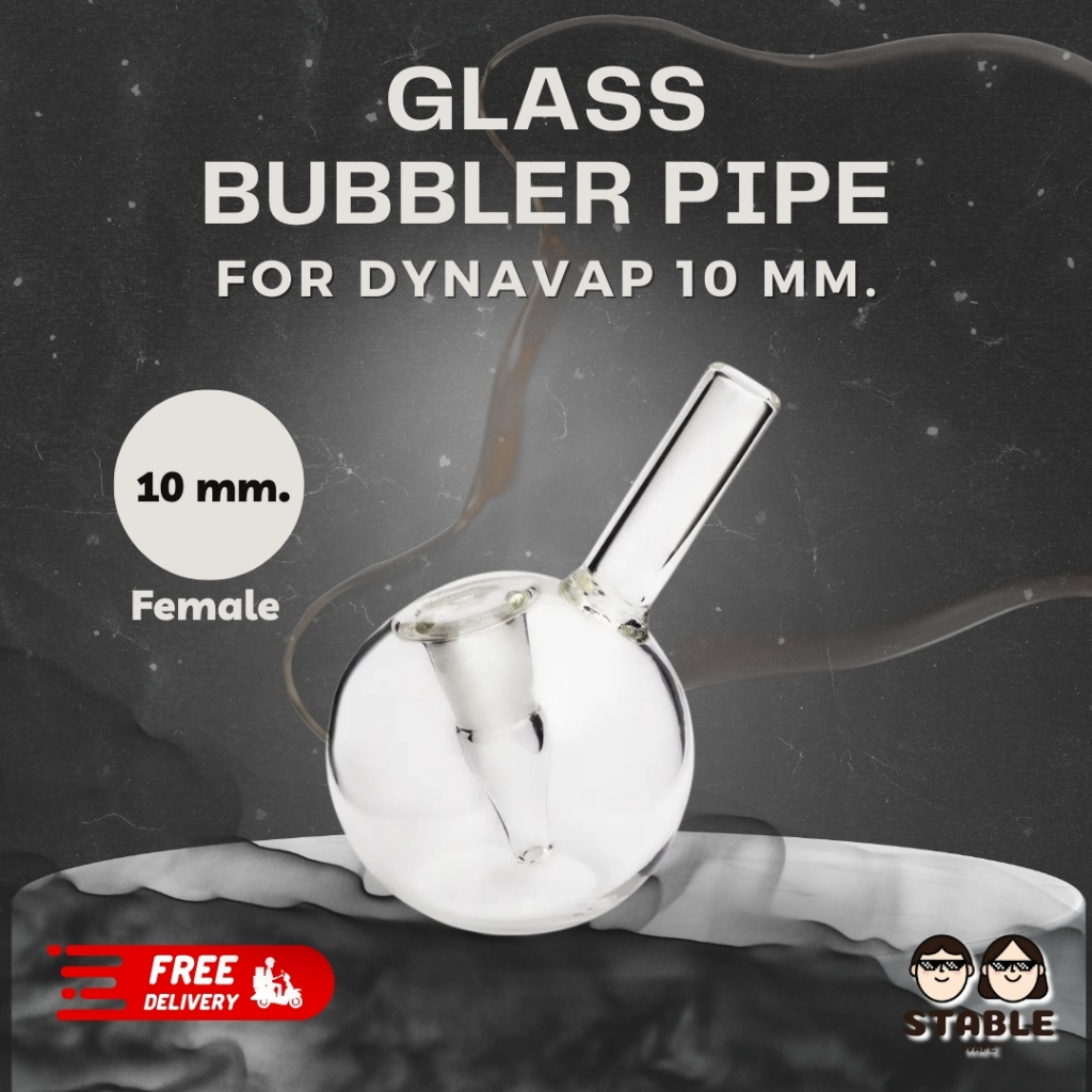 (Delivery 24 H.) บ้องแก้ว Bubbler Glass For Dynavap ขนาด 10 มม.