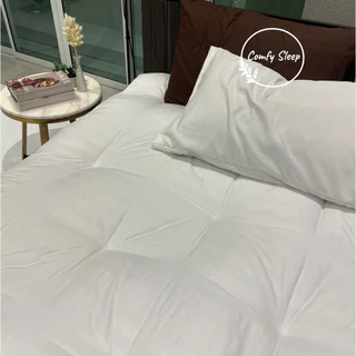Comfy Topper ที่นอนท็อปเปอร์ หนาพิเศษถึง 8 นิ้ว ใยขนห่านเทียม หนานุ่ม นิ่มนอนสบาย หุ้มด้วยผ้า 𝐂𝐨𝐭𝐭𝐨𝐧