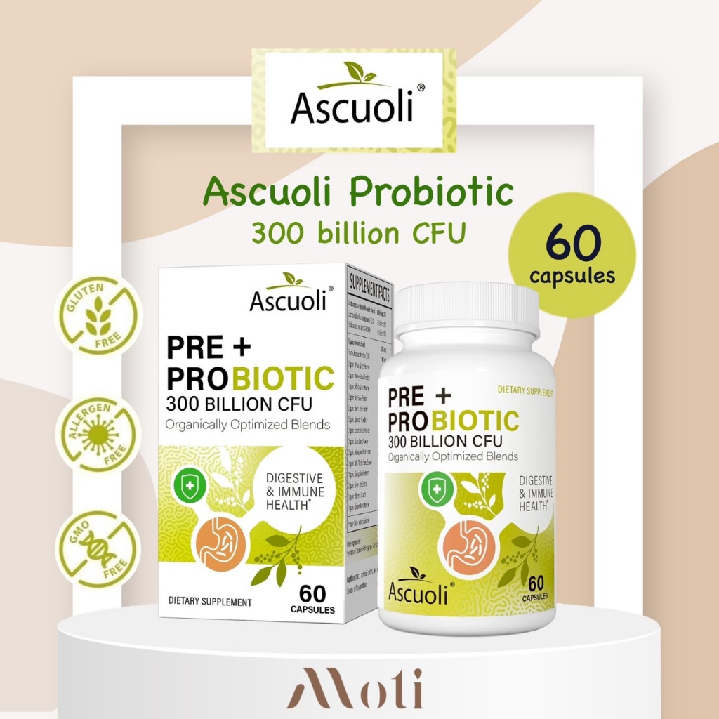 Ascuoli - Probiotic 300 billion CFU | 60 capsules
