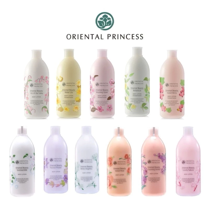 โลชั่นทาผิวกาย Oriental Princess โอเรียนทอล กลิ่นหอม ติดทนทั้งวัน ขวดใหญ่400 ml #โลชั่นบํารุงผิว โลชั่นบำรุงผิวกาย