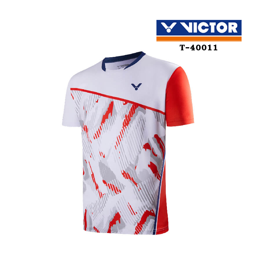 VICTOR เสื้อกีฬาแบดมินตัน แขนสั้น รุ่น T-40011