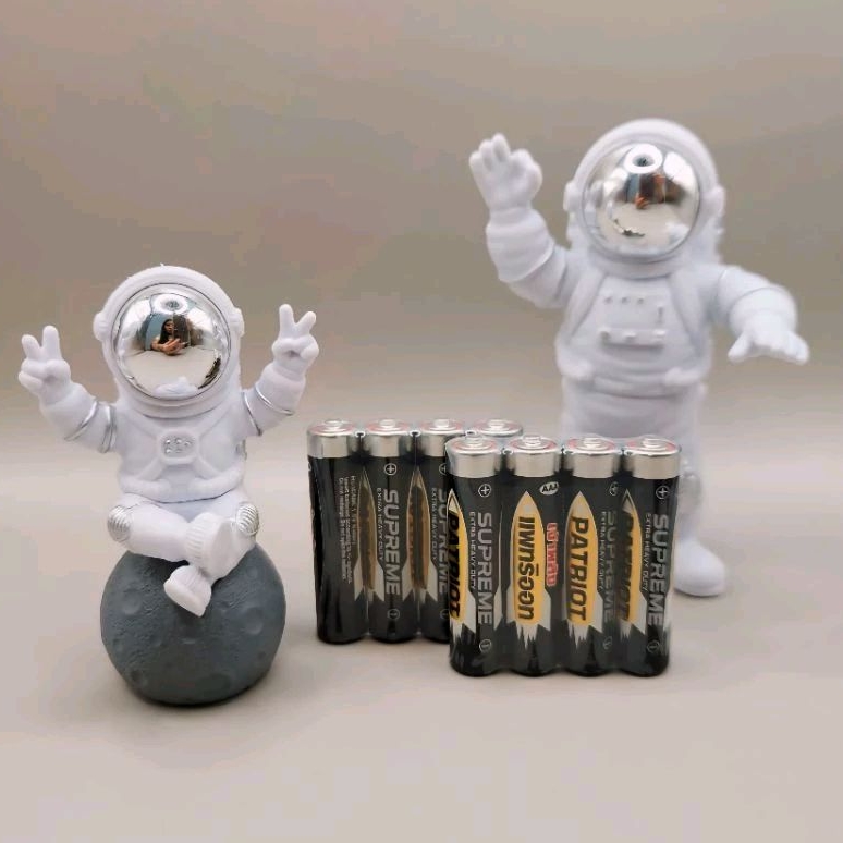 ถ่านดำเจ้าพลัง Patriot "Supreme" size AAA แพ็ค 4 ก้อน