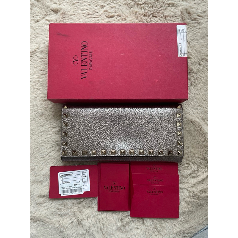 Valentino Wallet On Chain ของแท้มือสองสภาพนางฟ้า