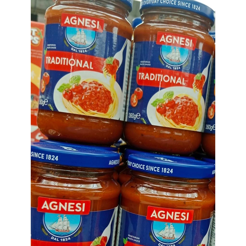AGNESI Traditional Vegetarian Tomato Pasta Sauce 360g