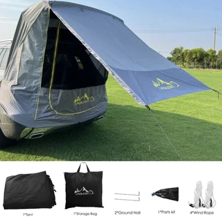 Tent เต๊นท์ ท้ายรถ SUV แบรน์ LADUTA กันน้ำ สะท้อนความร้อน ใช้งานง่าย สินค้าพร้อมส่งจากไทย