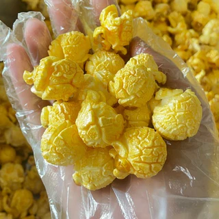 ผงคาราเมลสีเหลืองทอง สำหรับทำคาราเมลป๊อปคอร์น Caramel golden yellow for making popcorn