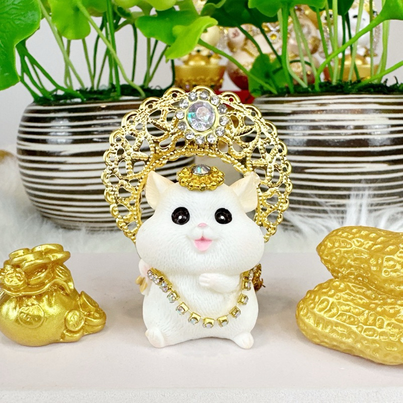 หนูมุสิกะบริวารพระพิฆเนศ รุ่นราชาแบกถุงเงิน