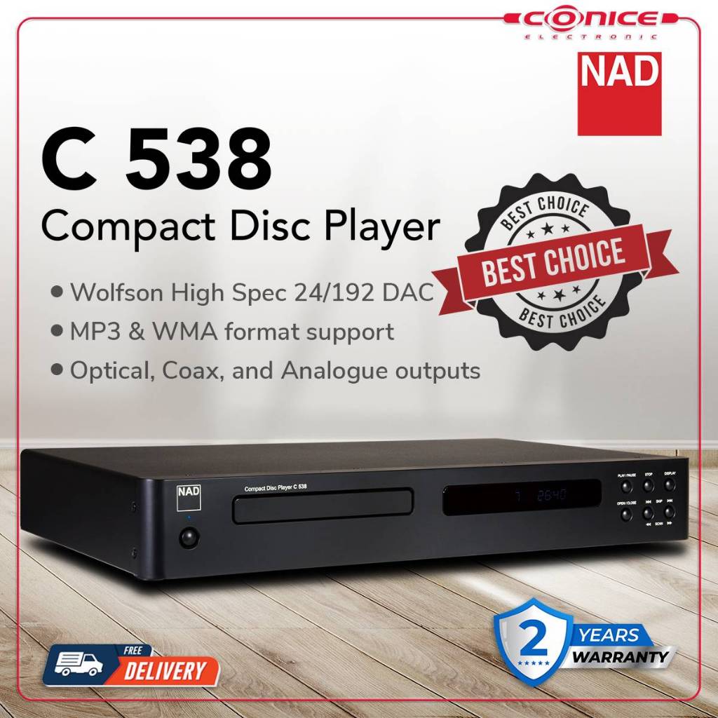 NAD C538 Compact Disc Player เครื่งเล่น ซีดี