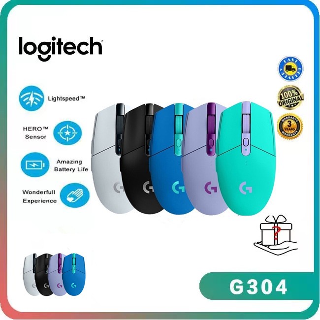 TH 100% เมาส์ logitech Logitech G304 mouse logitech logitech mouse wireless mouse Bluetooth mouse（4 สี）