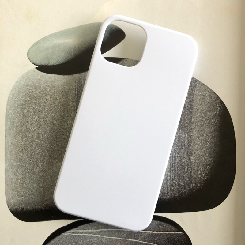 เคสแข็งด้าน(เปิดหัวท้าย) สำหรับงานสกรีน sublimation Iphone ทุกรุ่น